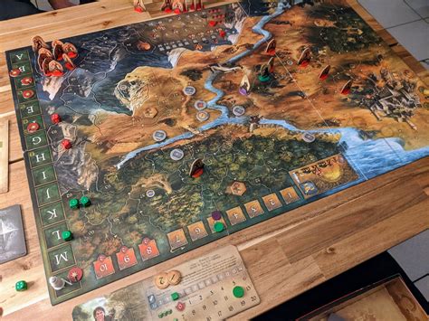 Lords of Andor! A Cooperative Fantasy Board Game Where You Must Unite Against the Evil Threat!